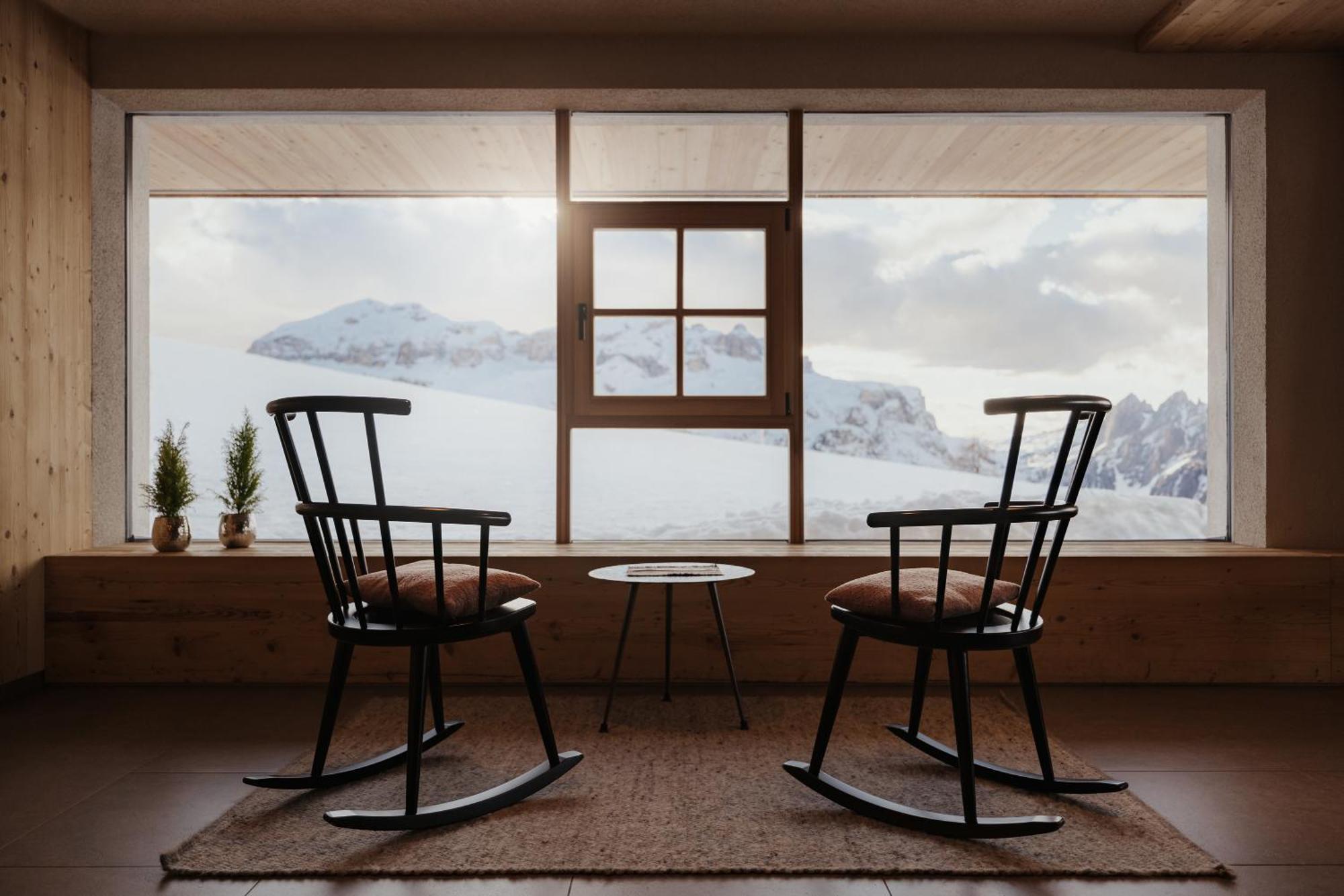 Rifugio Alpino Pralongia Villa Corvara In Badia Eksteriør bilde