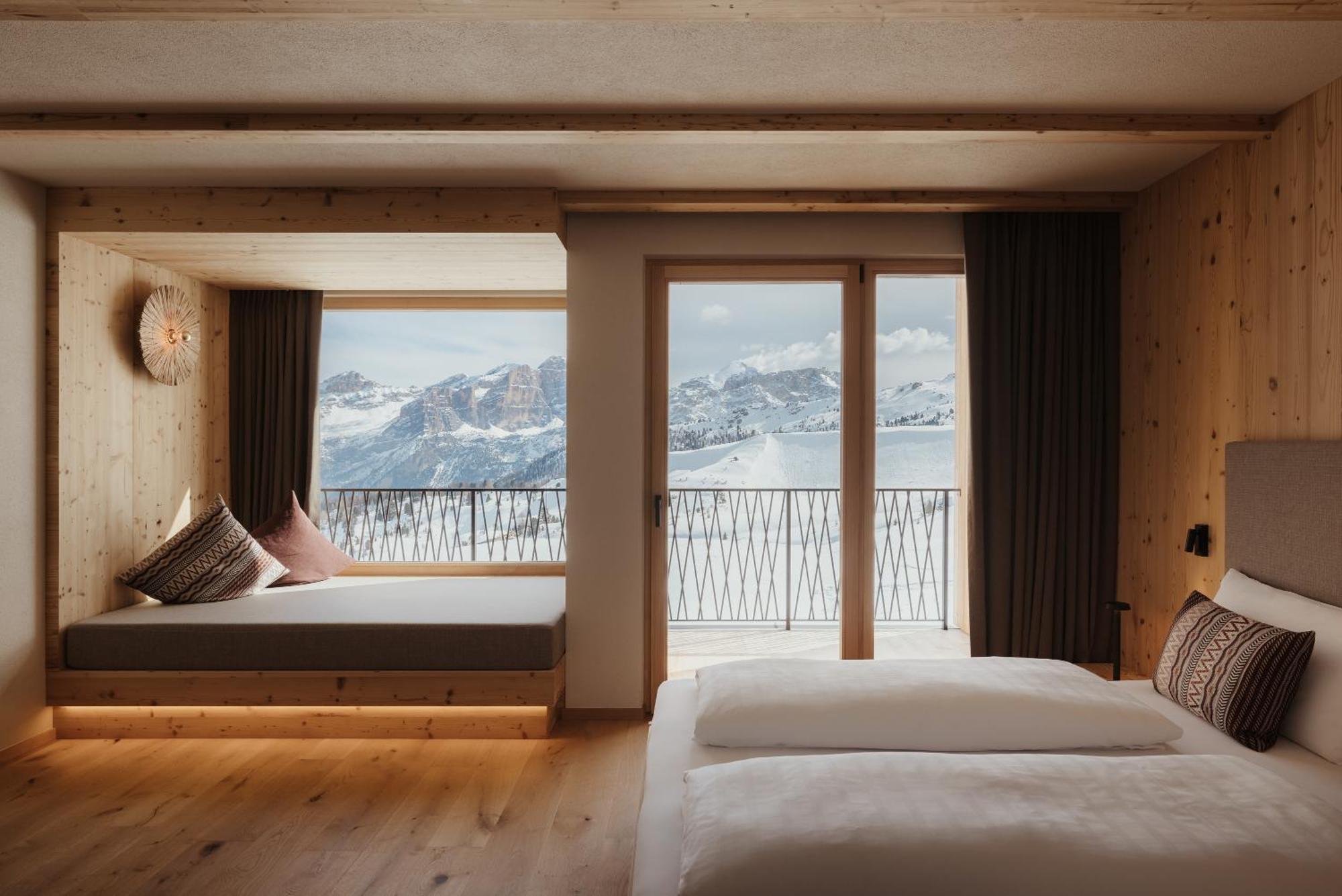 Rifugio Alpino Pralongia Villa Corvara In Badia Eksteriør bilde