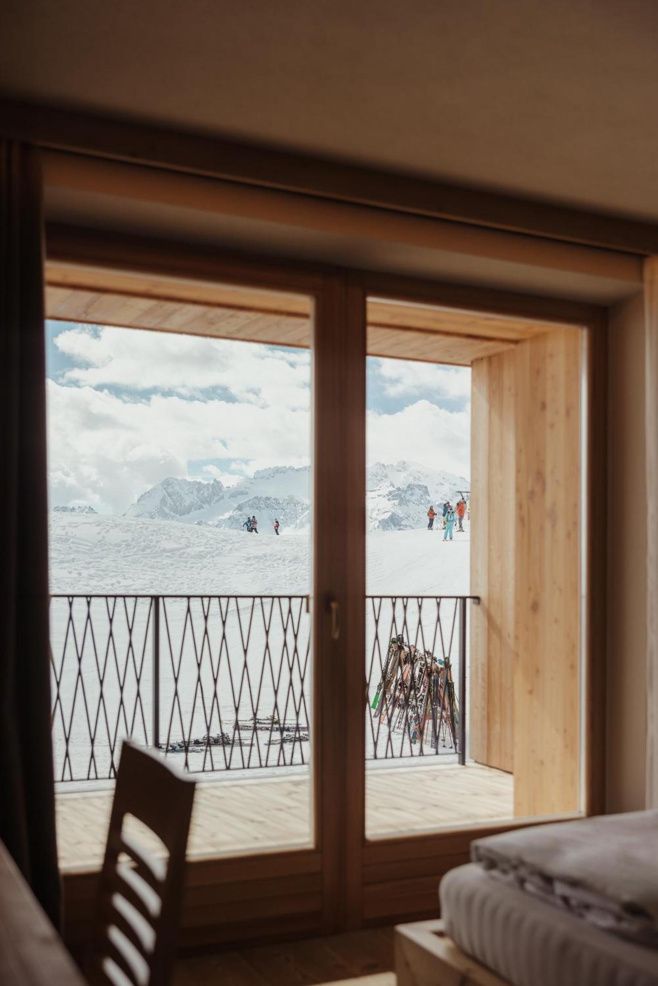 Rifugio Alpino Pralongia Villa Corvara In Badia Eksteriør bilde