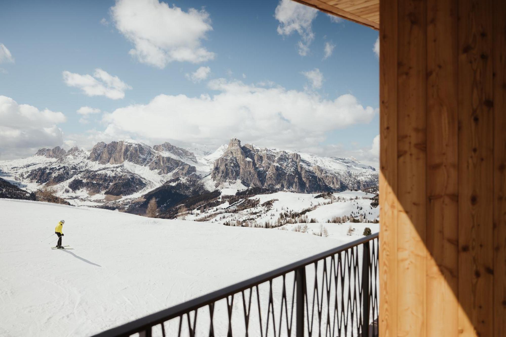 Rifugio Alpino Pralongia Villa Corvara In Badia Eksteriør bilde