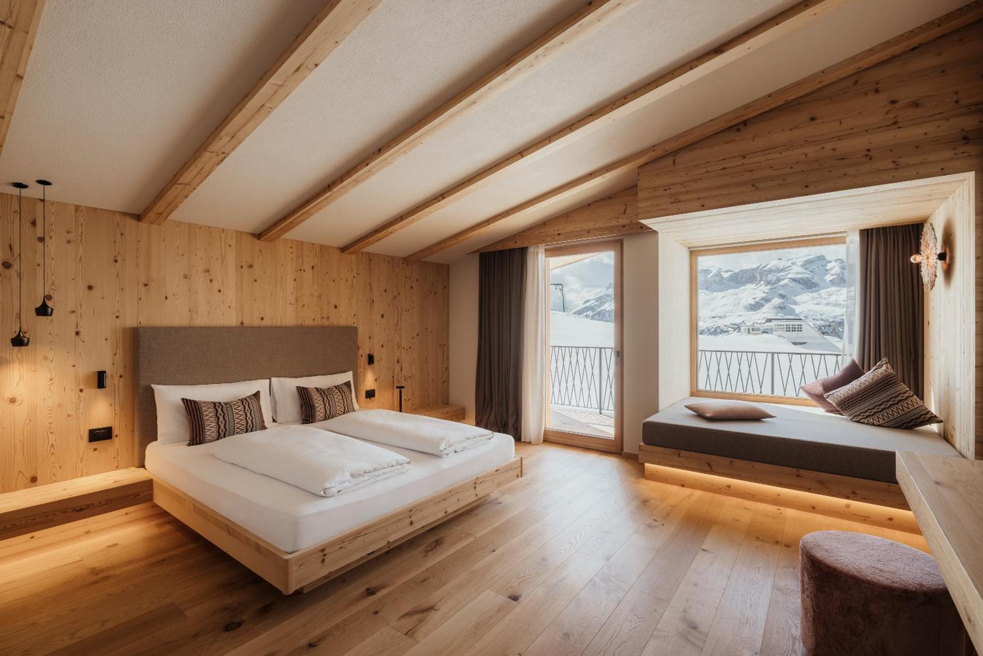 Rifugio Alpino Pralongia Villa Corvara In Badia Eksteriør bilde