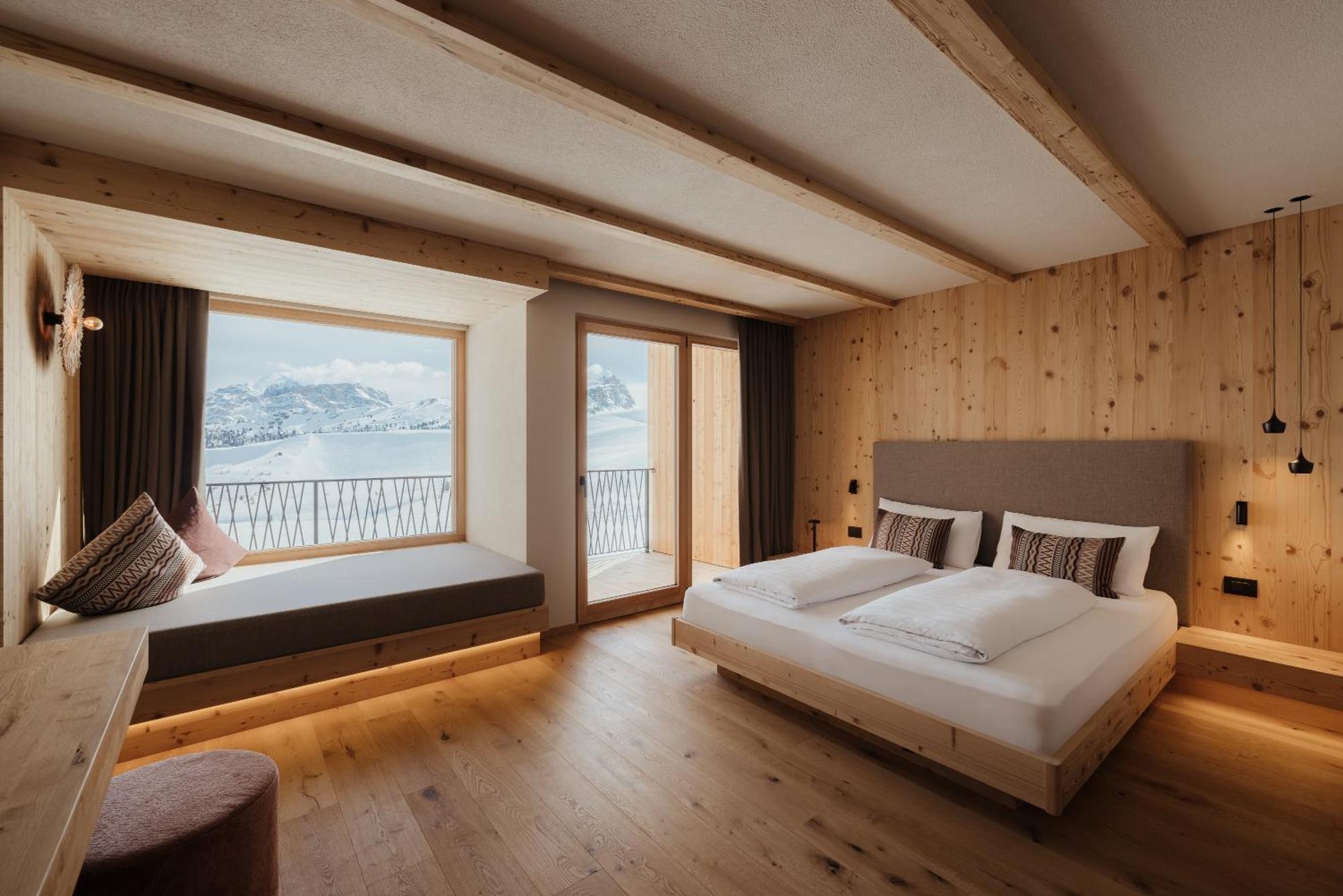 Rifugio Alpino Pralongia Villa Corvara In Badia Eksteriør bilde