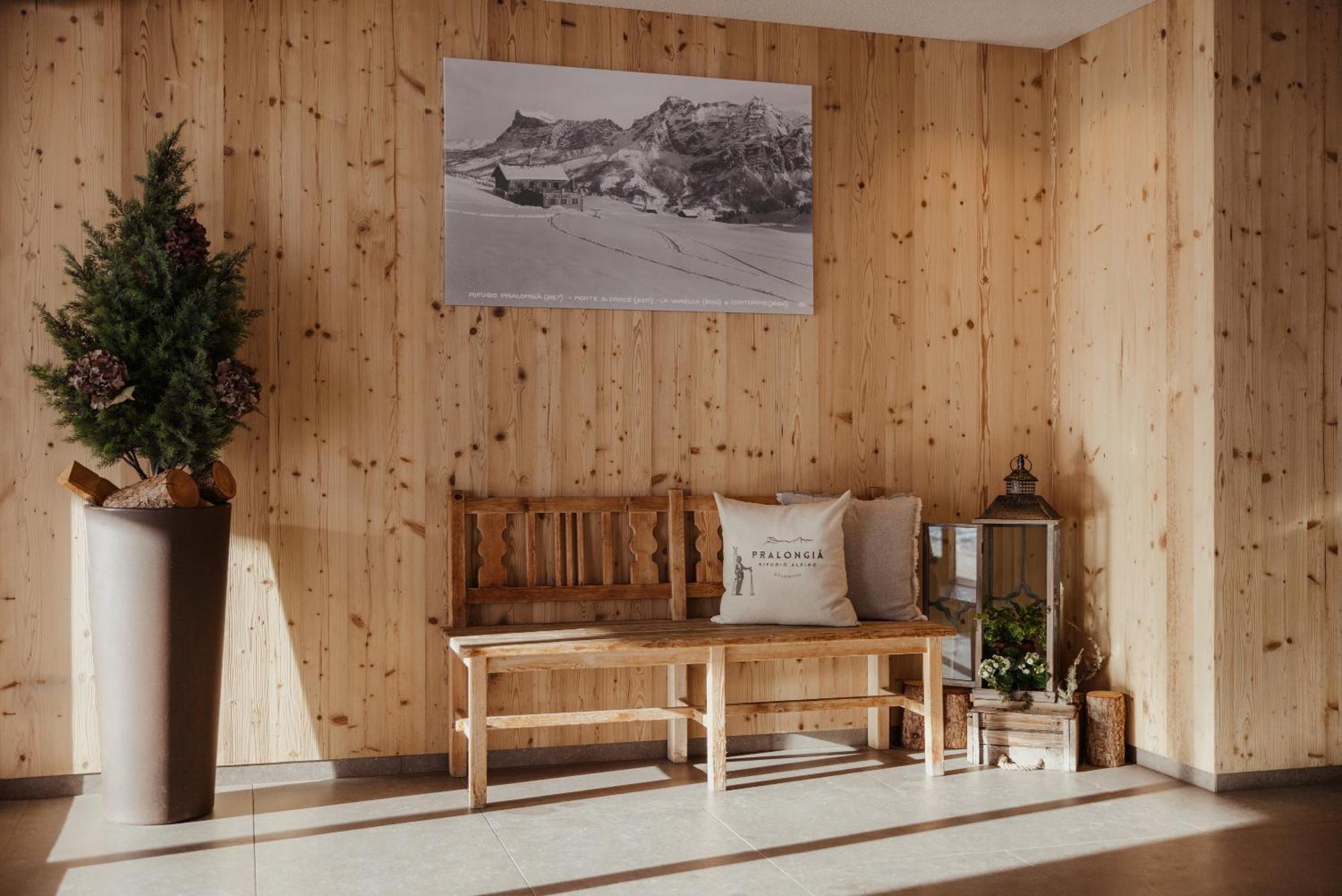 Rifugio Alpino Pralongia Villa Corvara In Badia Eksteriør bilde