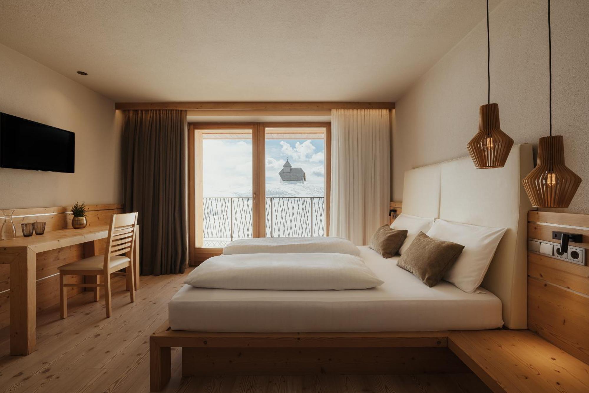 Rifugio Alpino Pralongia Villa Corvara In Badia Eksteriør bilde